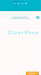 Mobile Screenshot of citizenplanet.com